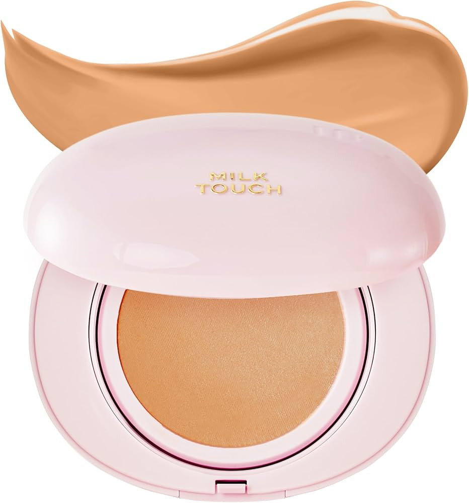 milktouch Milky Glow Cushion Foundation for REAL Glass Skin - NO Oxidation, Radiant Finish, Long-... | Amazon (US)
