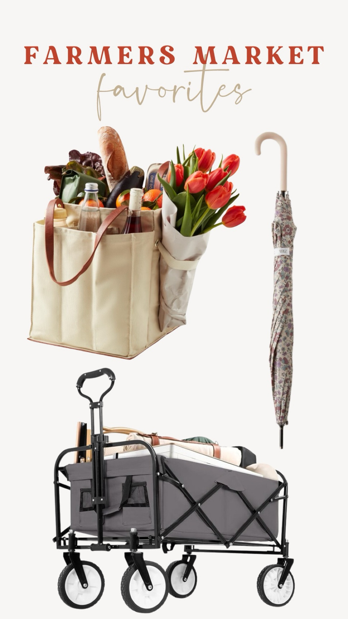 Farmers markets are so much fun! Here’s what you should take along with you!

#LTKSeasonal