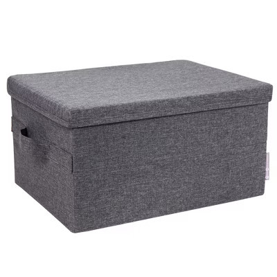 Soft Foldable Fabric Storage Bin with Lid – Medium Closet Organizer Box for Clothes & More | Target