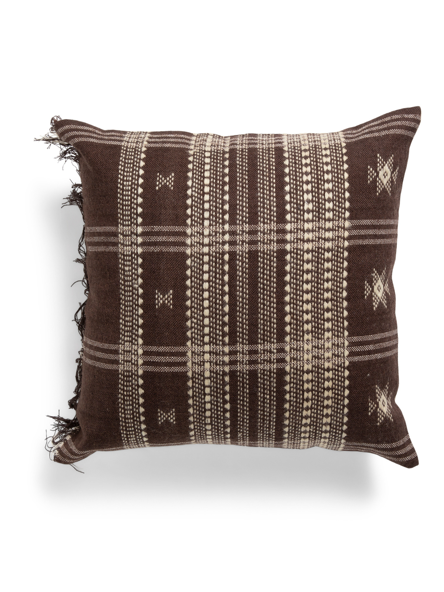 18x18 Wool And Cotton Blend Hand Stitched Needlepoint Keir Pillow | Home | Marshalls | Marshalls
