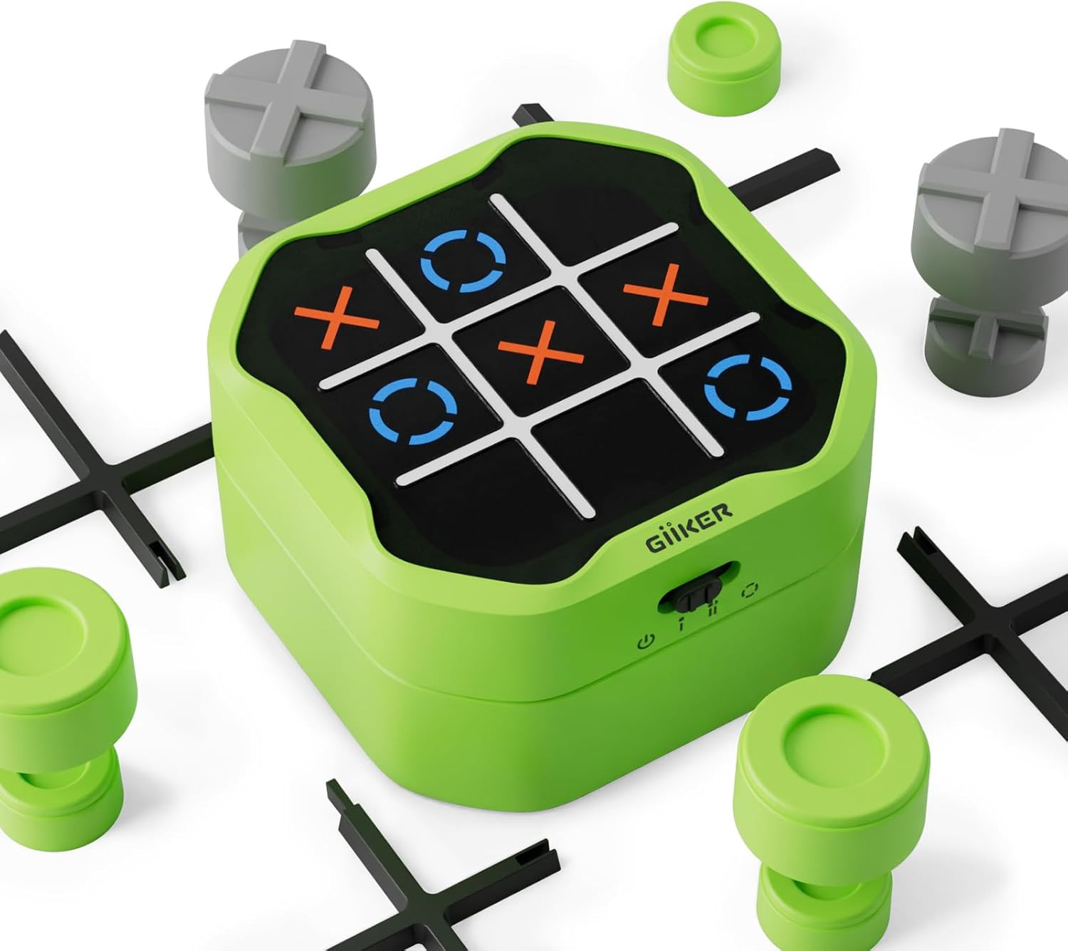 GiiKER Tic Tac Toe Bolt Game, 3-in-1 Handheld Puzzle Game Console, Portable Travel Games for Educ... | Amazon (US)