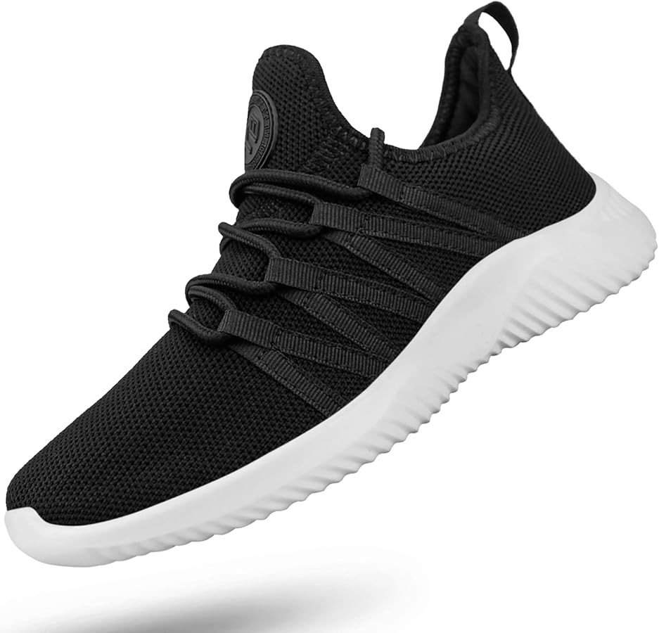 Feethit Womens Slip On Running Shoes Non Slip Walking Shoes Lightweight Gym Workout Shoes Breatha... | Amazon (US)