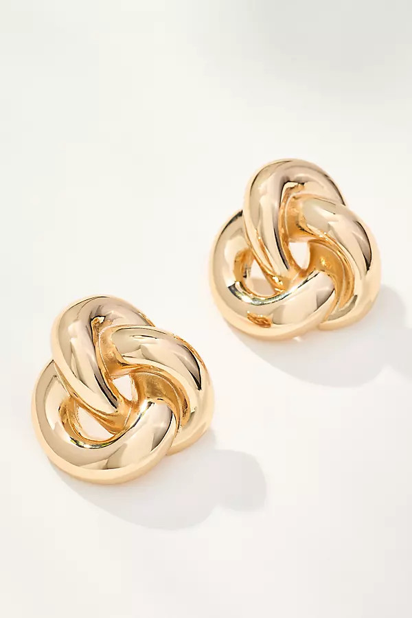 Twisted Knot Post Earrings | Anthropologie (US)