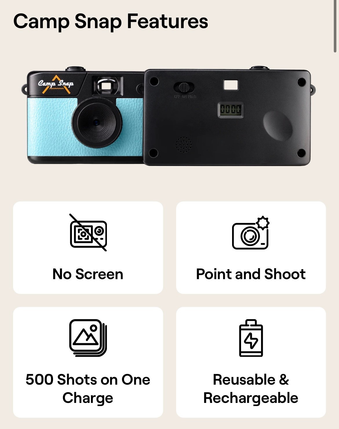 Got influenced by my friend Hannah to grab this for the honeymoon. I love disposable cameras but flying with film makes me nervous

#LTKTravel #LTKvlog #LTKWedding