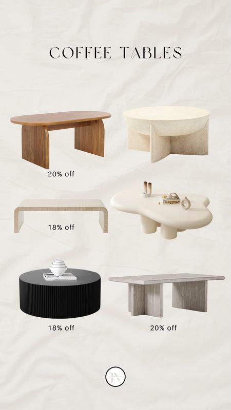 Coffee Tables! 

#LTKsalealert #LTKstyletip #LTKhome