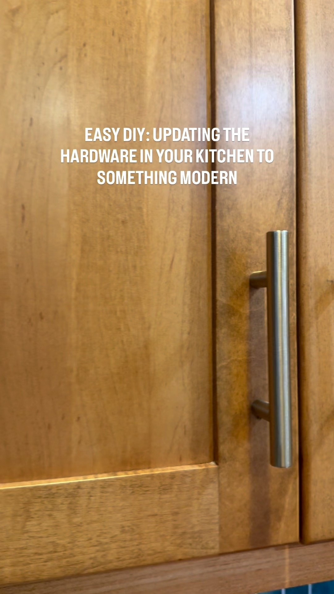 Changing the hardware in my kitchen made a huge difference! The previous owner of my home put silver  all over the kitchen and it clashed with the cabinet color. This champagne bronze color is everything!!

#LTKFindsUnder50 #LTKHome