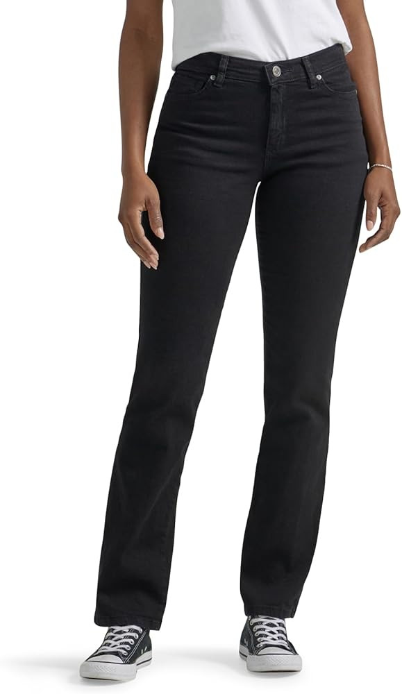 Lee Women's Relaxed Fit Straight Leg Jean | Amazon (US)