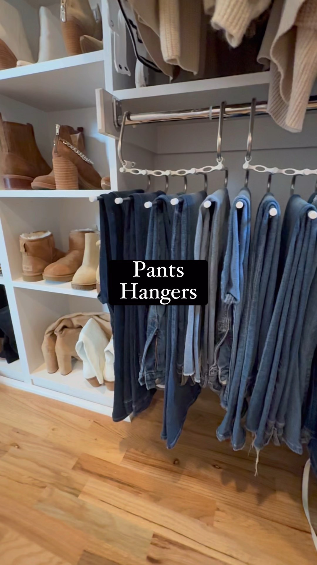 These pant hangers are one of my favorite closet finds from Amazon! 

Amazon | Closet Organization | Hangers | Pants Hangers

#LTKFindsUnder50 #LTKHome
