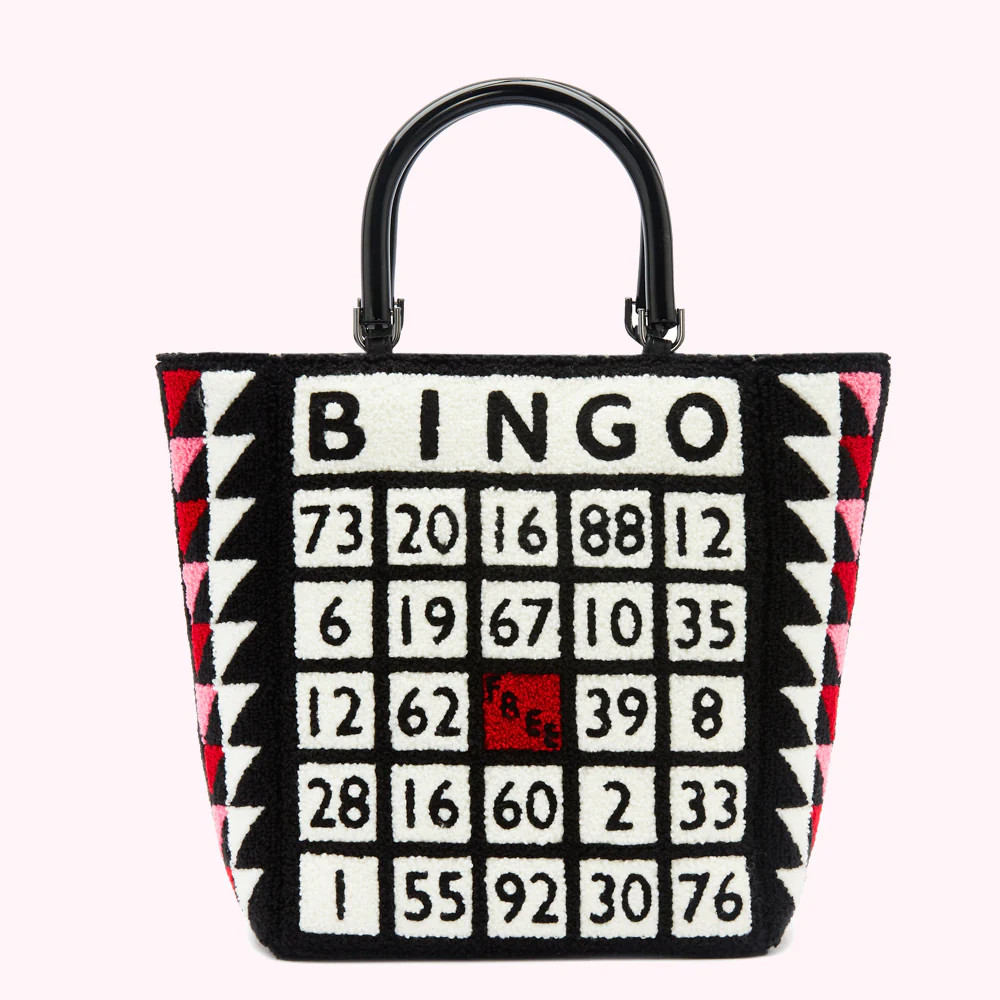BLACK BINGO BIBI TOTE | Lulu Guinness (UK)