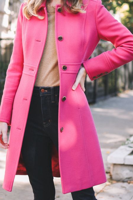 Omg the pink coat is BACK, and it’s 50 percent off today!!!! 👏🏻 

#LTKGiftGuide #LTKCyberWeek #LTKsalealert