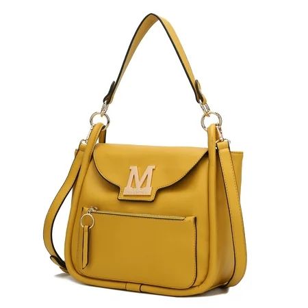 MKF Collection Chloy Shoulder Bag -Mustard By Mia K. | Walmart (US)