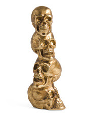 28in Stacked Skulls Decor | TJ Maxx