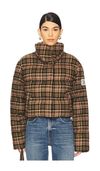 Cedar Plaid Puffer | Revolve Clothing (Global)