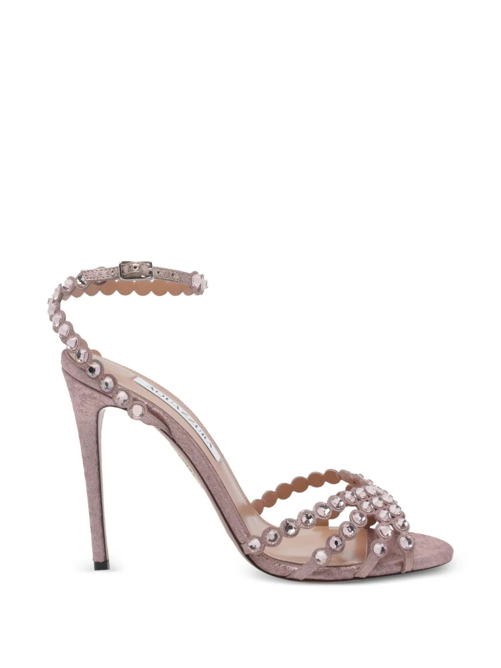 Aquazzura Tequila sandals 105 - Pink | Farfetch Global