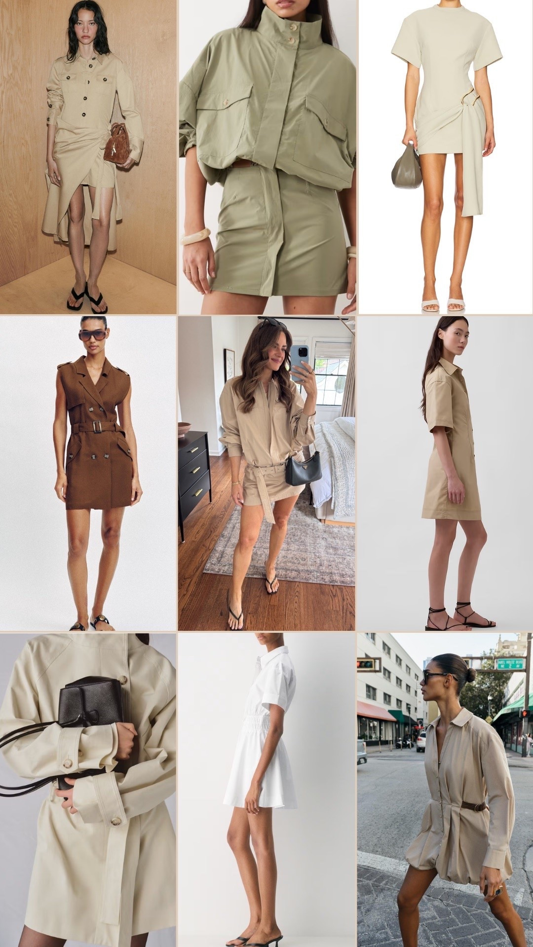 GET THE LOOK: more utility dresses I'm loving

#LTKootd