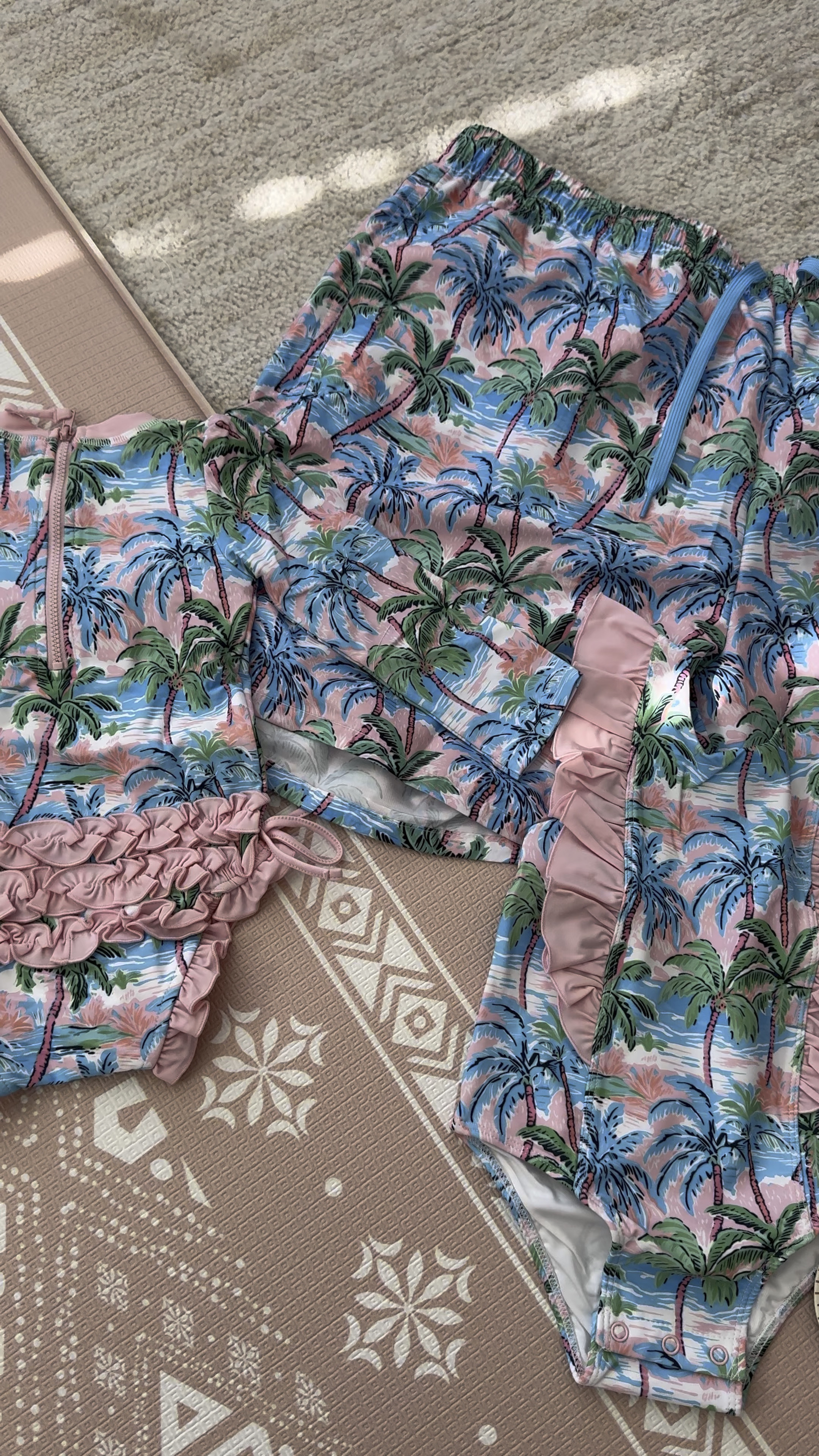 How adorable are these family matching swimsuits from @cadenlane ! I’m obsessed!! #ad #cadenlane 

#LTKFamily #LTKKids #LTKSwim