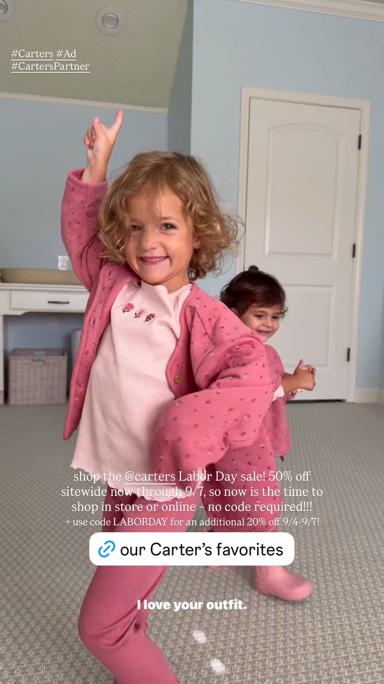 we always stock up on our favorite baby & toddler essentials @carters, and now is the best time to shop! 🤍 their Labor Day Sale is here with 50% off everything- online & in stores! if you've been needing to grab the next size up, pajamas, everyday basics, or back-to-school outfits, now's the time 👏🏻#Carters #CartersPartner #Ad 

 