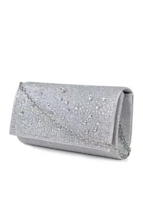 Jessica McClintock Chloe Sparkle And Shine Crossbody Clutch | Belk
