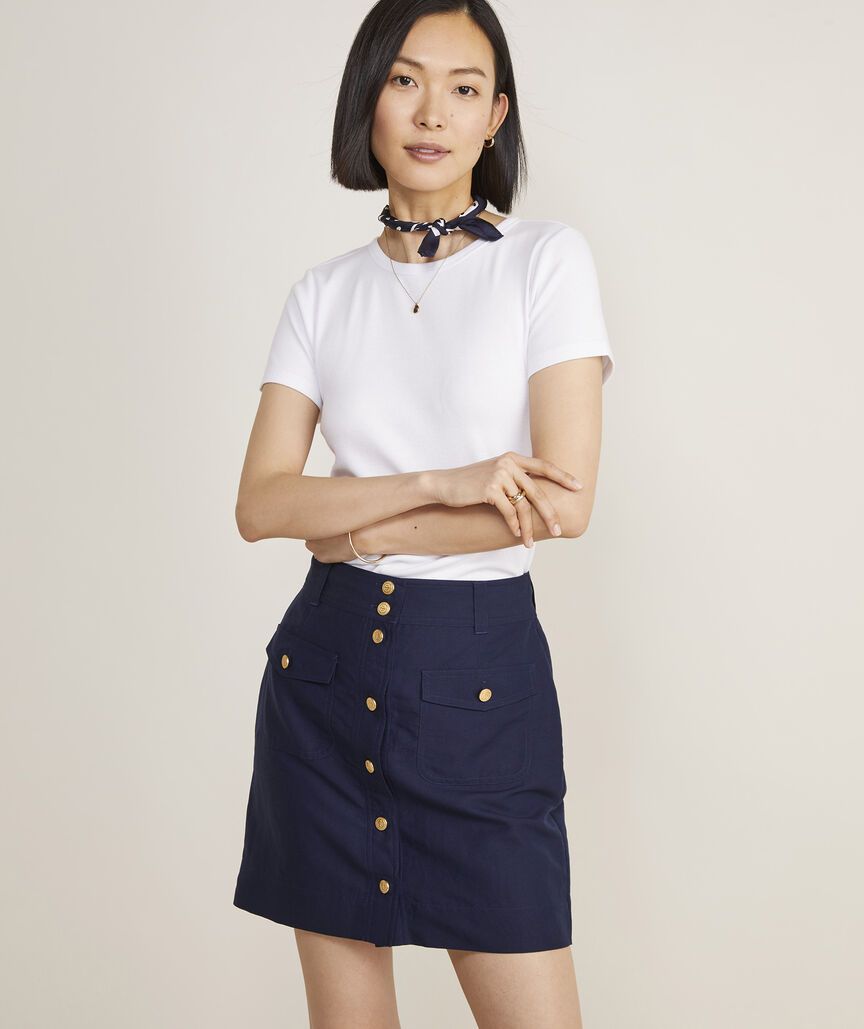 Cargo Pocket Mini Skirt | vineyard vines