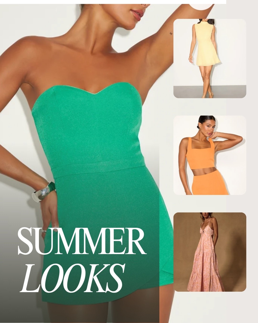 Summer looks for all occasions 






#graduation #vacation #resort

#LTKootd #LTKgrwm #LTKPetite