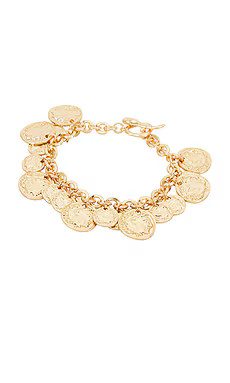 8 Other Reasons Coined Charm Bracelet in Gold from Revolve.com | Revolve Clothing (Global)