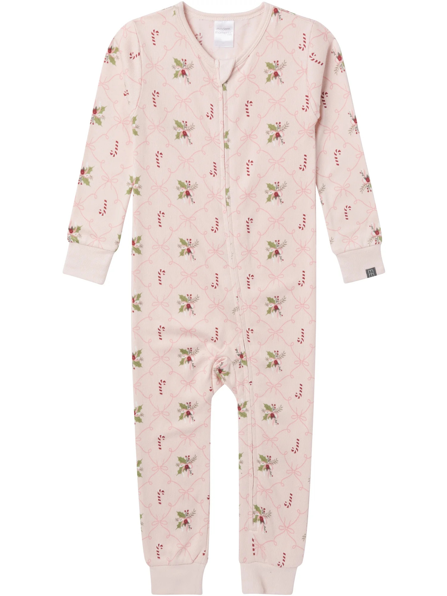 Modern Moments by Gerber Christmas One-Piece Pajama, Sizes 12 Months - 5T | Walmart (US)