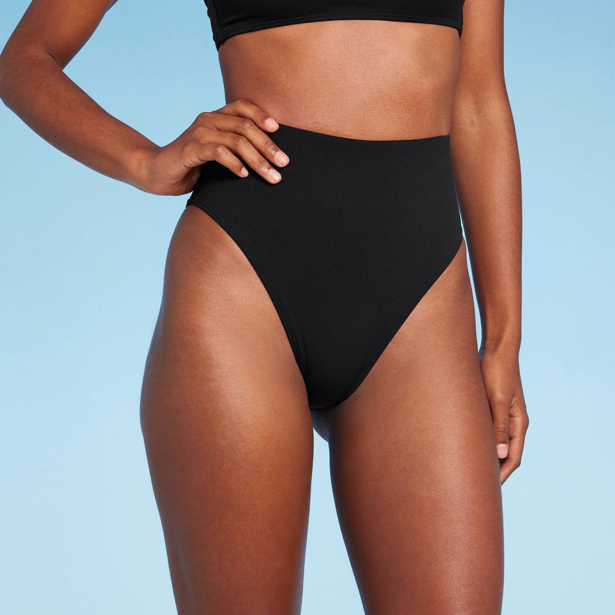 Women's Shaping High Waist High Leg Bikini Bottom - Shade & Shore™ | Target
