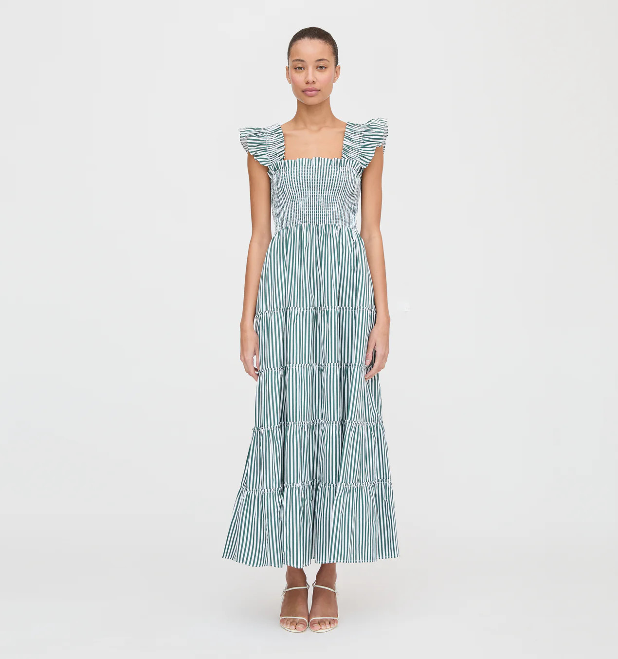 The Ellie Maxi Nap Dress - Navy Gingham | Hill House Home US