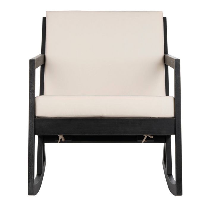 Vernon Rocking Chair - Black/White - Safavieh | Target