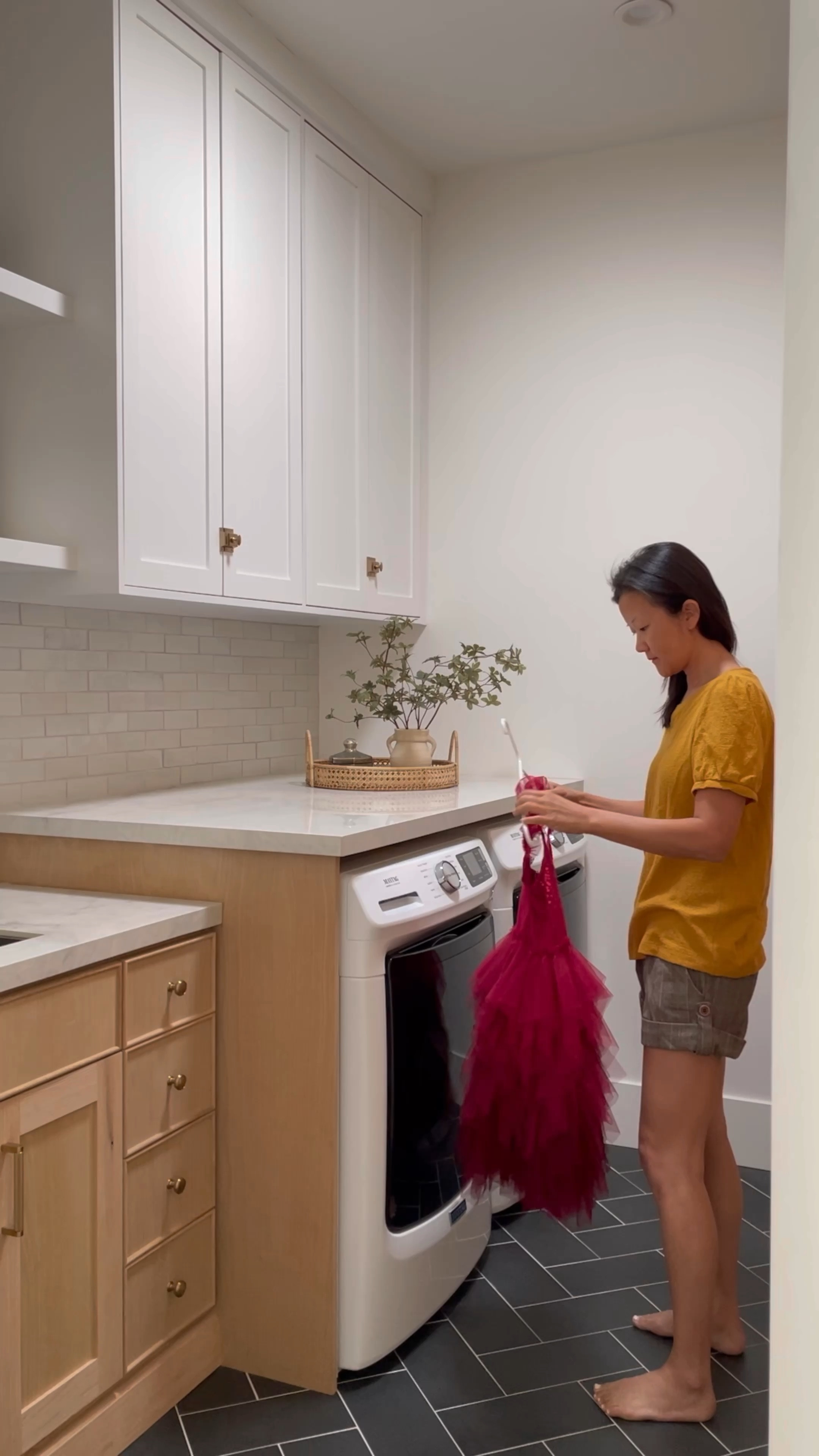 Pull down laundry rod hanging mechanism Wayfair 

#LTKhome #LTKfindsunder100