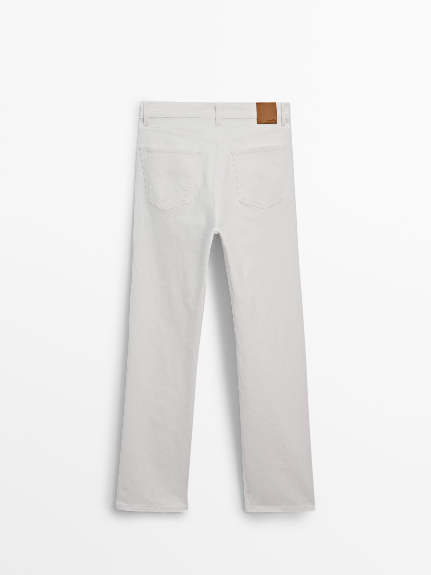 Straight fit comfort mid-rise jeans | Massimo Dutti UK