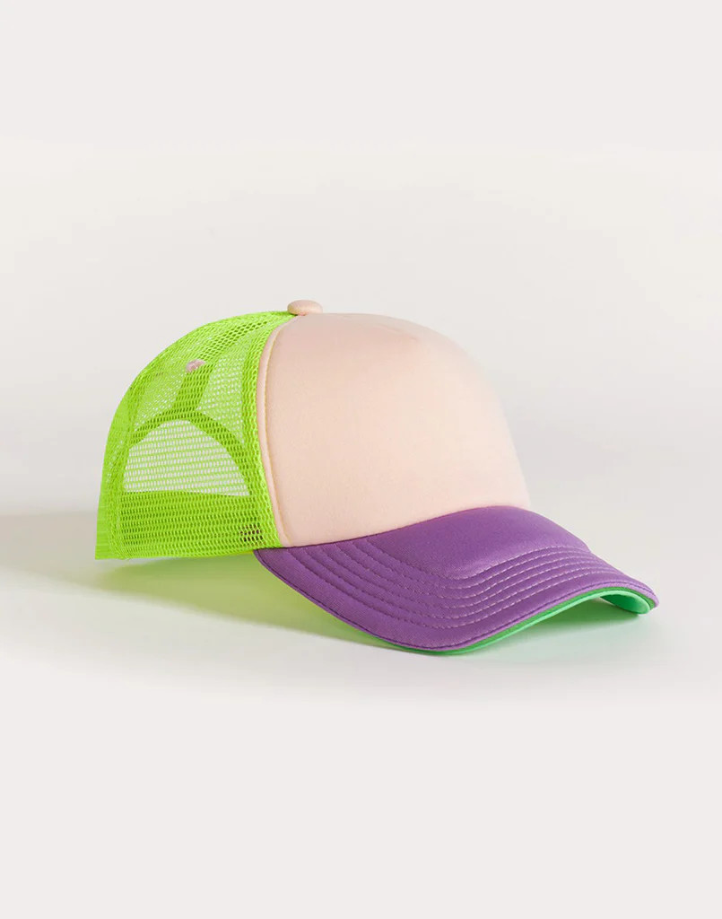 Colorblock Trucker Hat | Cynthia Rowley