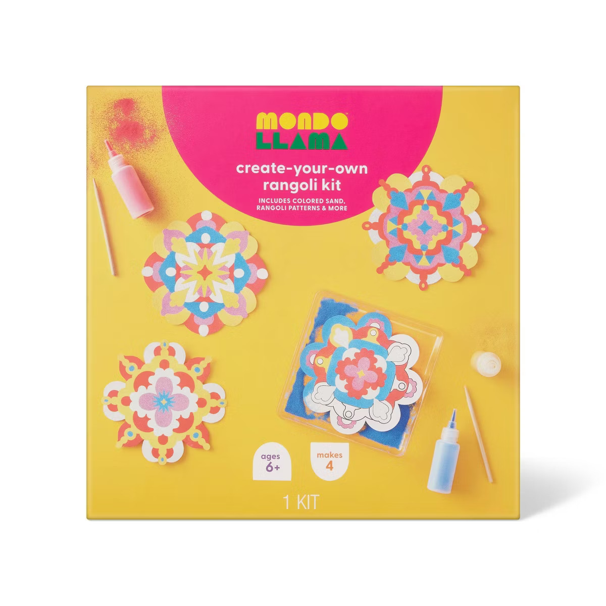 Create Your Own Rangoli Art Kit - Mondo Llama™ | Target
