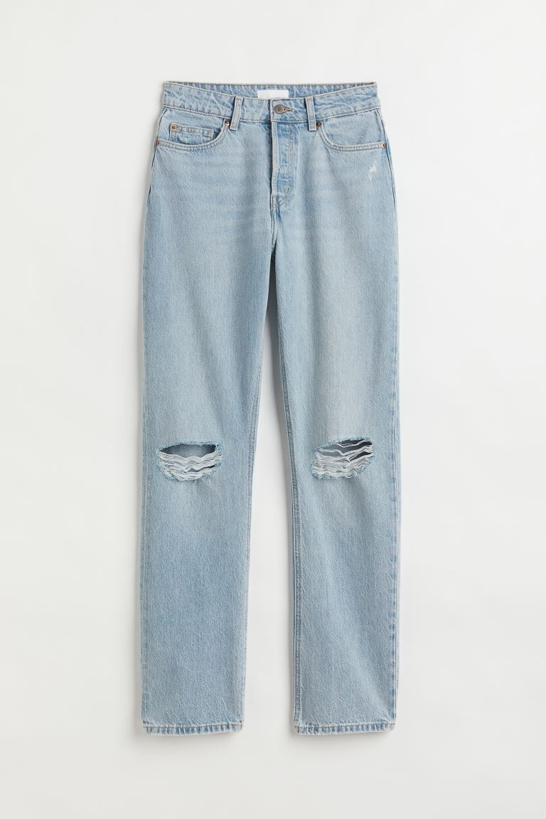 Straight High Jeans | H&M (UK, MY, IN, SG, PH, TW, HK)