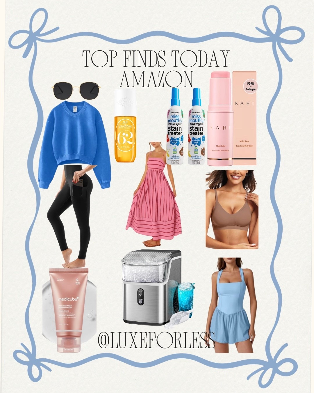 Shop Amazon’s TOP PICKS TODAY
🌟🌟🌟🌟🌟

#LTKBeauty #LTKmomlife #LTKgrwm