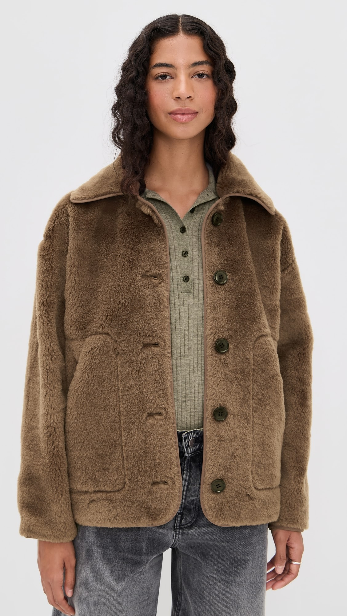 Astrid Sherpa Jacket | Shopbop