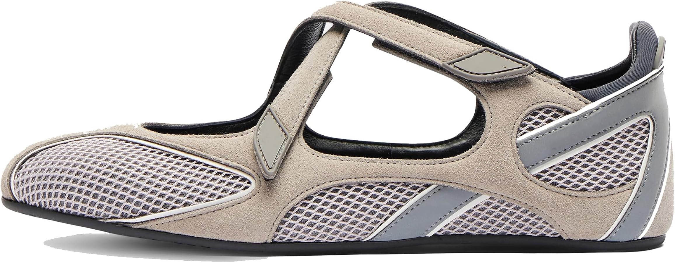 Arqa Color Block Suede Ballet Flat Sneakers for Women Breathable Lightweight Walking Flat Sneaker... | Amazon (US)