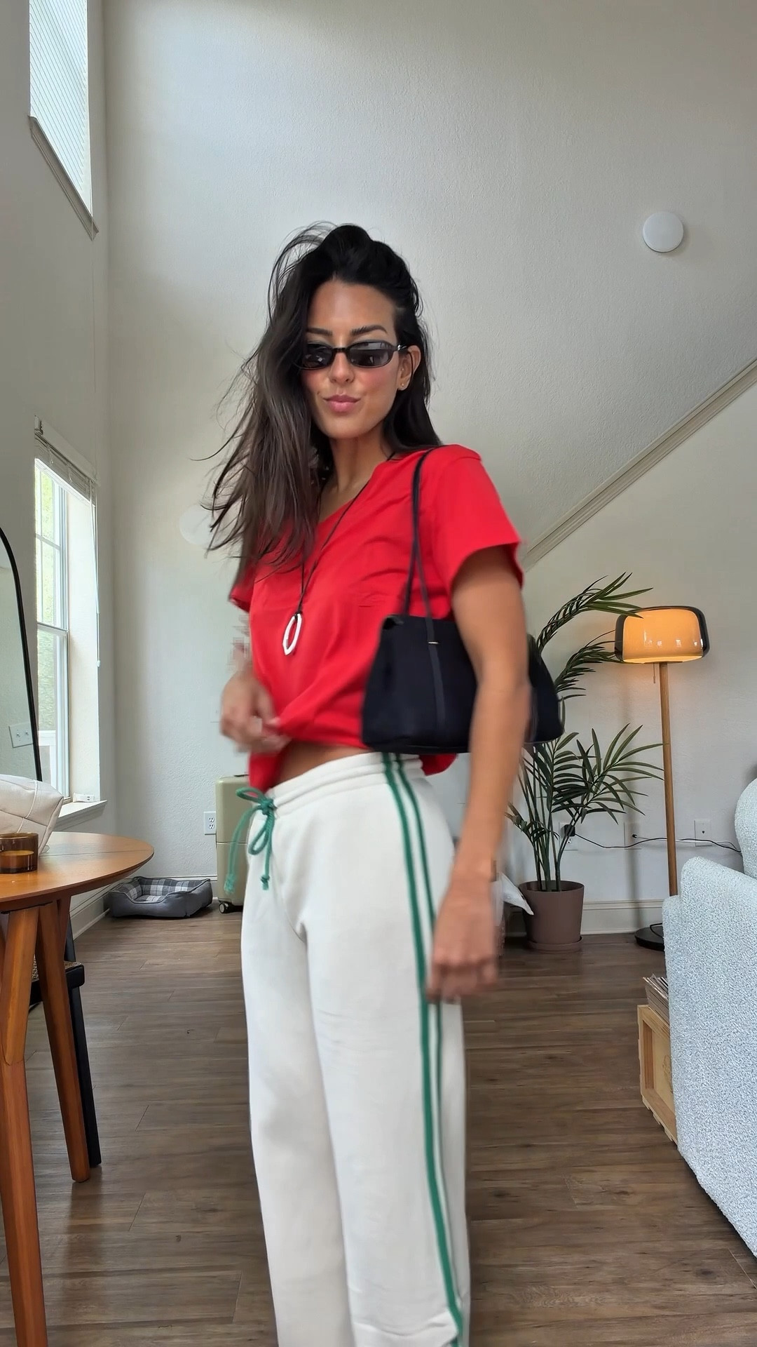i’m wearing a medium in the pants and small top!! 

#LTKootd #LTKSeasonal #LTKgrwm