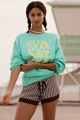 Celandine Crew-Neck Oversized Sweatshirt | Anthropologie (US)