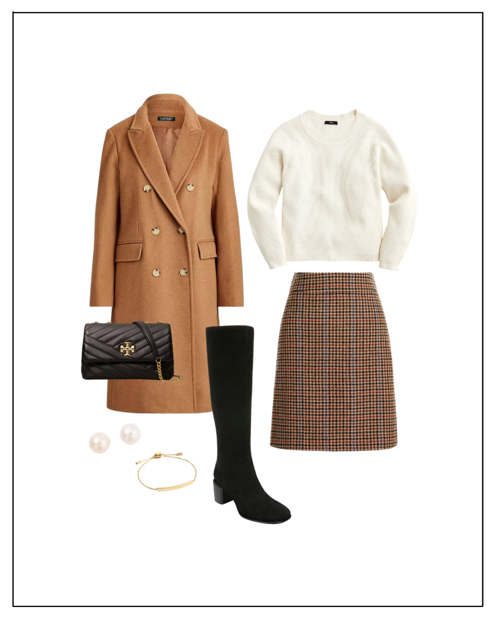How to Style a Fall Skirt:

One of my favorite business casual outfit ideas is styling a skirt with knee-high boots. This houndstooth skirt is back in stock and on sale for under $50. It’s one of my favorite pieces in my closet for fall. Style it with a white ribbed crewneck sweater (on sale and under $80) and this camel coat (which also happens to be on sale for 30% off right now.) Accessorize with a black leather bag, pearl earrings, and a gold bracelet. A pair of black suede knee-high boots pull this business casual fall workwear look together.

fall outfits / boots / fall fashion / workwear

#LTKsalealert #LTKworkwear #LTKSeasonal