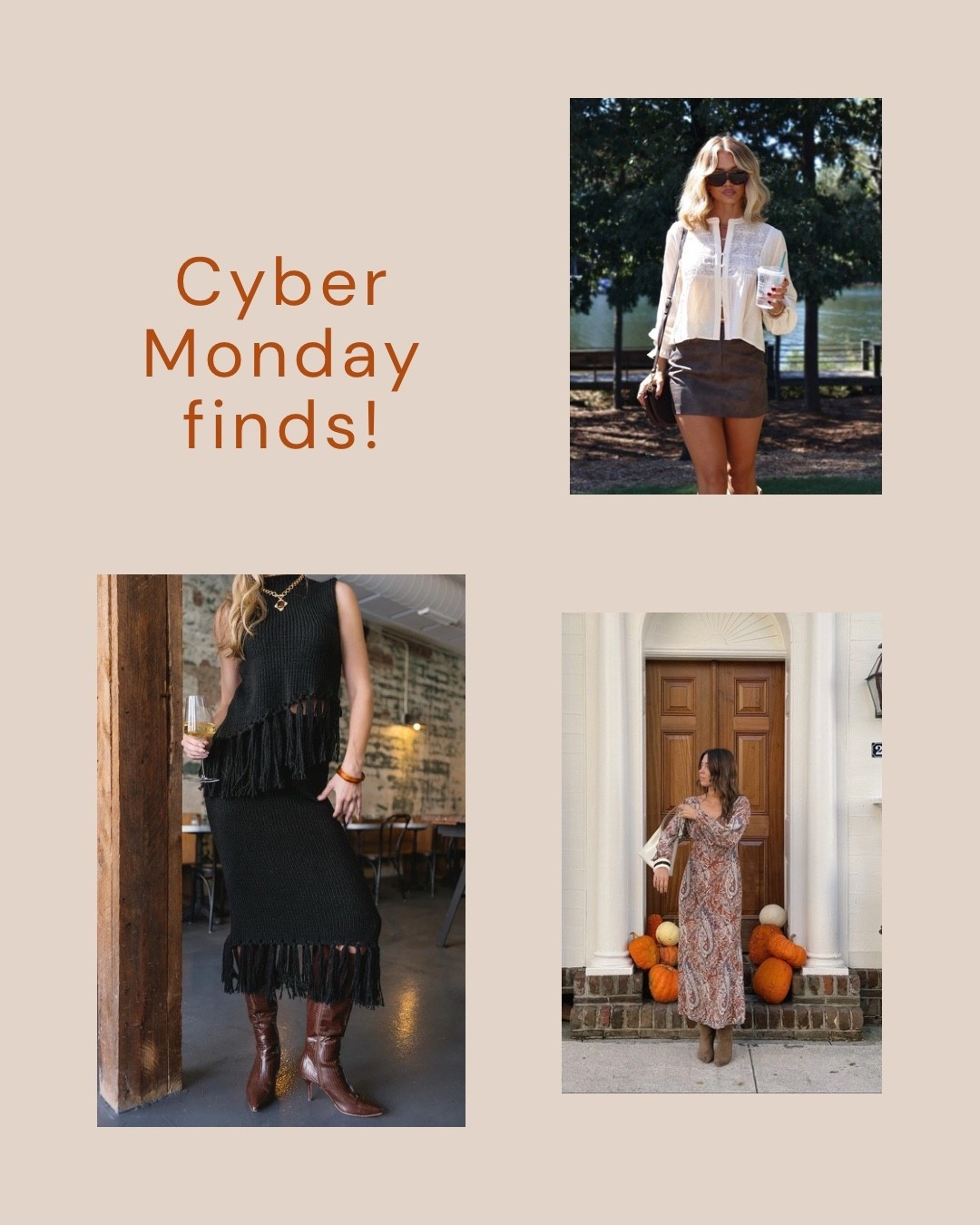 Cyber Monday finds! 40% off!
Spend $150 & get a free tote & scarf. #vestique 

#LTKHoliday #LTKGiftGuide #LTKCyberWeek