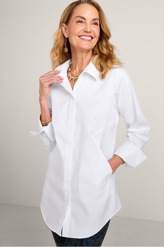 Easy-Care Perfect Shirt | Soft Surroundings