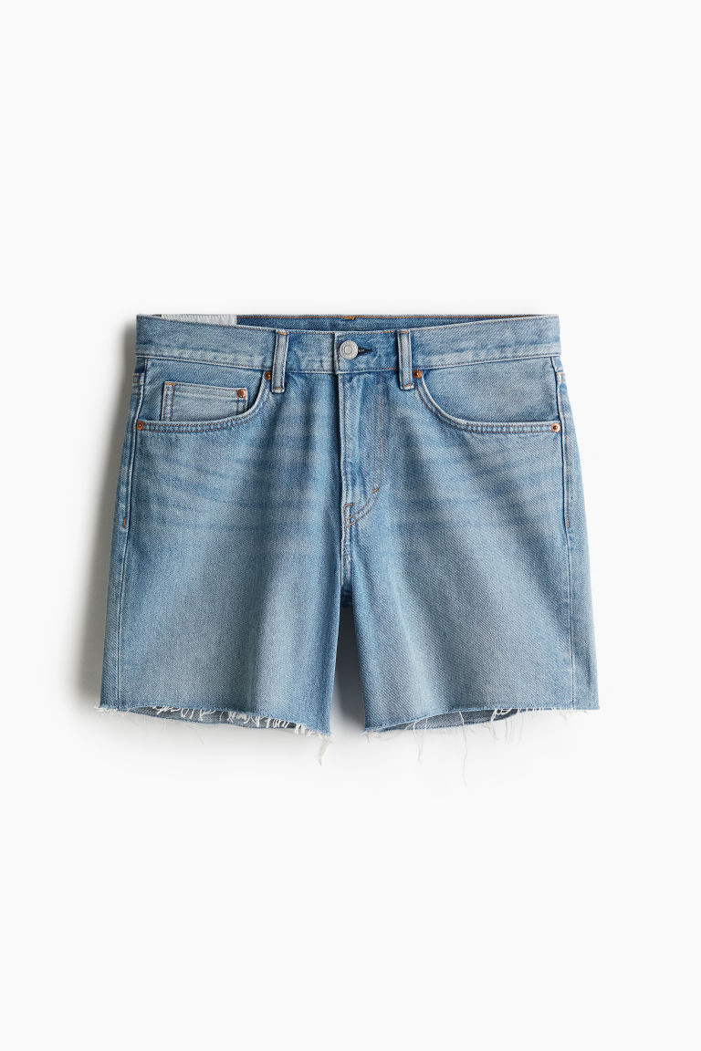 H & M - Regular Denim Shorts - Blue | H&M (US + CA)