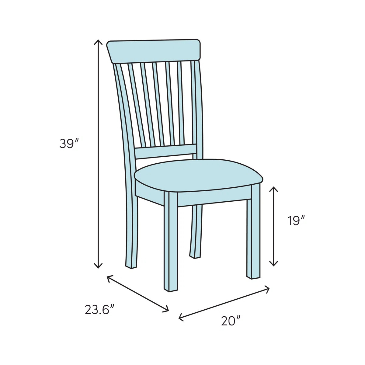 Sagers 19'' H Metal Stacking Side Chair | Wayfair North America