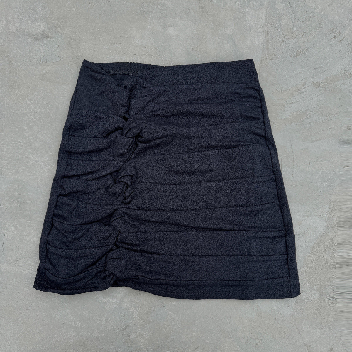 Seashore Textured Black Hooked On You Skirt | MyBrazilianShop