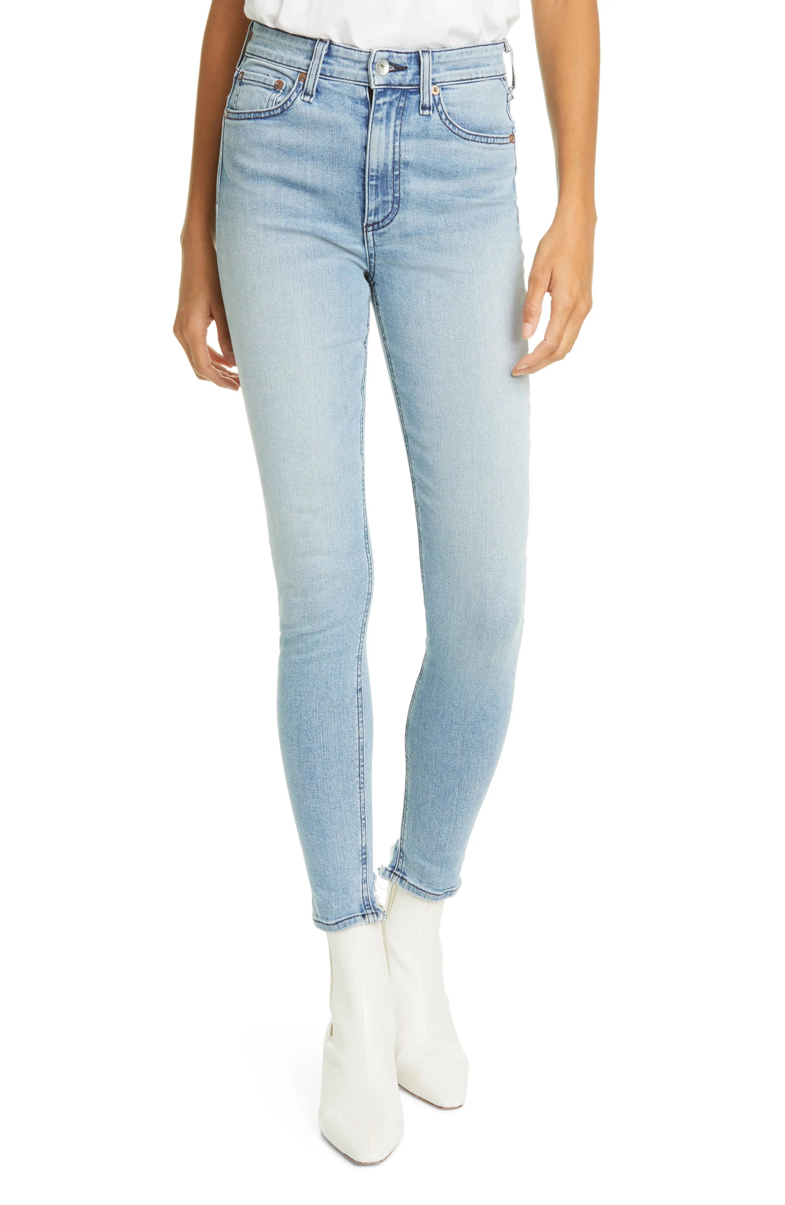 Women's Rag & Bone Nina High Waist Skinny Jeans | Nordstrom