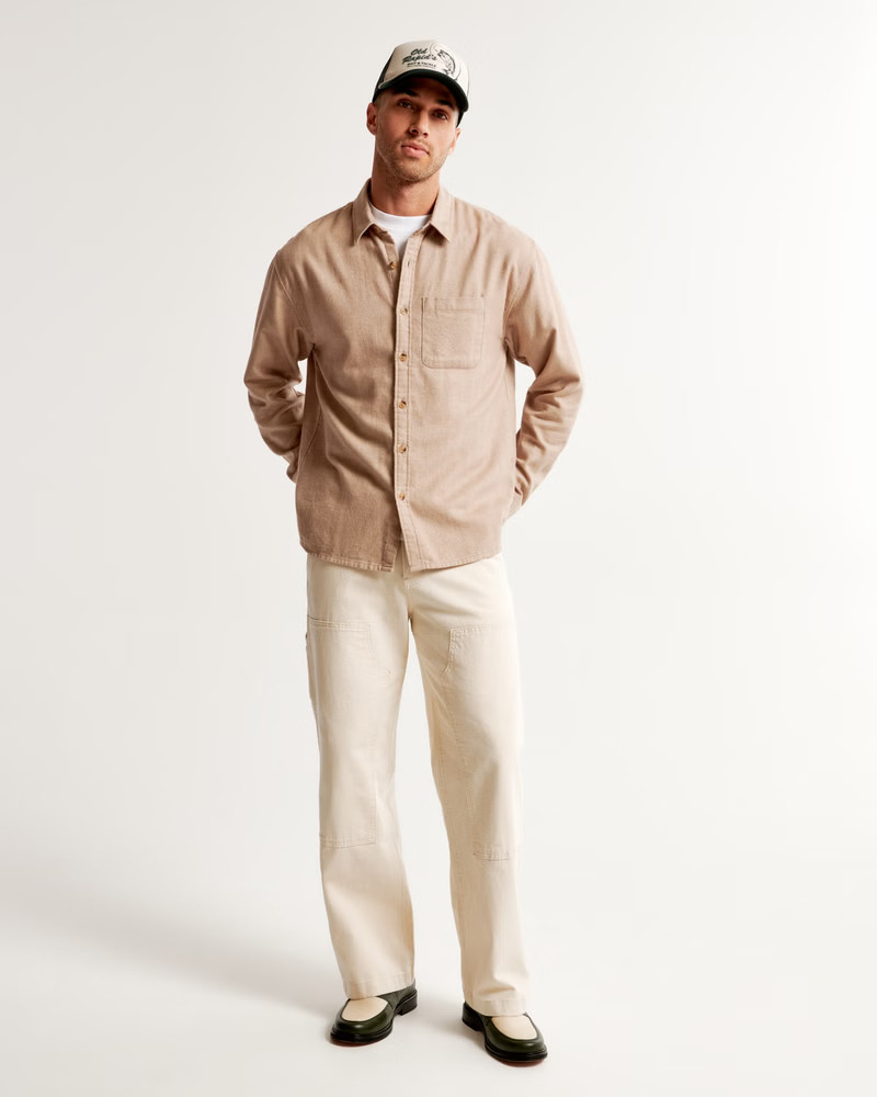 Men's Baggy Workwear Jean | Men's Bottoms | Abercrombie.com | Abercrombie & Fitch (US)