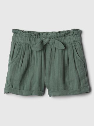 babyGap Gauze Pull-On Shorts | Gap Factory