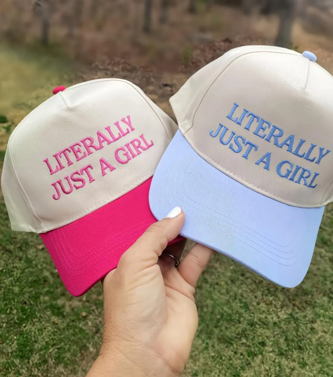 Literally Just A Girl Trucker Hat - Etsy | Etsy (US)