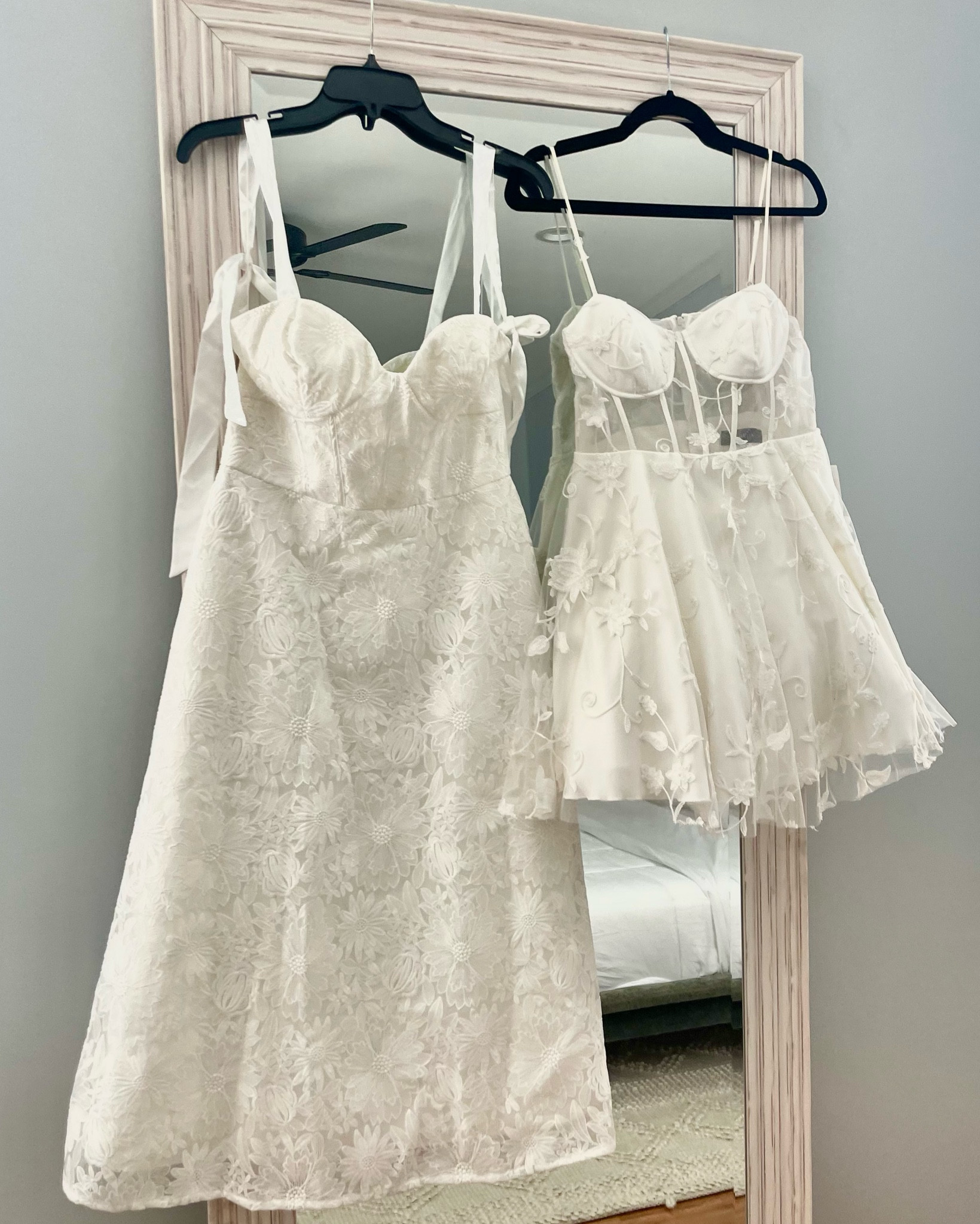 Little white dresses for a bride to be! These will make an appearance at my bridal shower and as my second wedding night dress 🤍 both are now on sale!

#LTKsalealert #LTKunder100 #LTKwedding